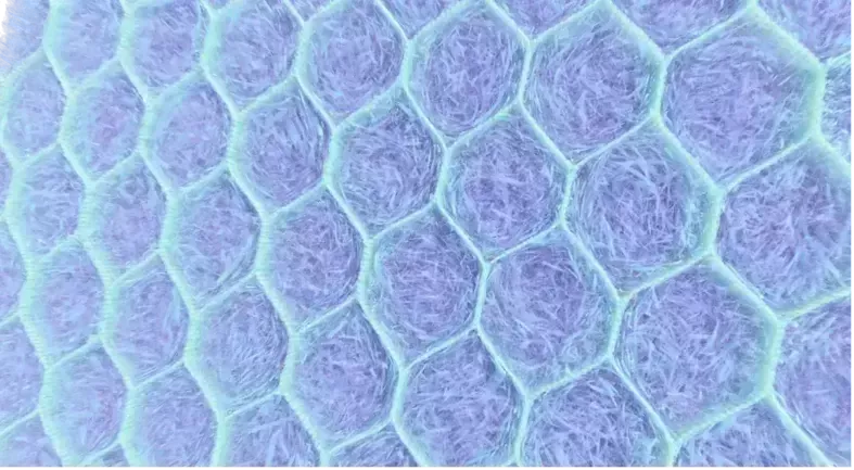 Honeycomb w fiber 1-100